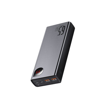 Baseus Adaman Power Bank 65W 20000mAh FAST charge PD For Laptop / Phone - Black